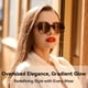 thumbnail image 4 of Gafas de sol Dollger Oversized Square con protección 100% UV, 4 of 7