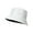 White, variant on Lisingtool Clearance Hats for Women Sun Hats for Women Bright Leather Color Double Fisherman's Hat Women's Outdoor Sun Basin Hat Foldable Travel Hat Men Multicolor Optional One Size