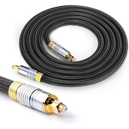 Premium Toslink Optical Fiber Cable S/PDIF 5.1 7.1 7.2 Digital Audio 0