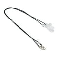 thumbnail image 4 of Anti Audífonos anti -poses Cordones Negros Cerca Negra Blanca Tran Clip Clip Con Arrillo Protectivo Corda Para Niños Adela, 4 of 7