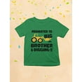 thumbnail image 5 of Tstars Toddler Boys Shirt Promoted to Big Brother Tractor T-Shirt - 5-6 Green, 5 of 7