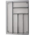 thumbnail image 4 of Maypes Utensil Drawer Organizer, Mesh Silverware Tray for Flatware, Slip-Resistant (Silver), 4 of 5