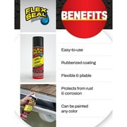 Flex Seal White Aerosol 14 oz & 32 oz White Liquid Rubber Sealant