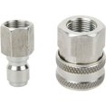 thumbnail image 1 of Qucyy Pressure Washer Adapter Kit, Quick Disconnect Kit, 3/8 Female Fitting, 5000 PSI, 1 of 5