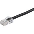thumbnail image 2 of Cat6 Ethernet Patch Cable - 3 Feet - Black, RJ45, Stranded, 550Mhz, UTP, Pure Bare Copper Wire, 24AWG -, 2 of 3