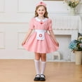 thumbnail image 2 of Weebloom Baby Girl Outfits Kids Doctor Dress Up Set Pretend Play Performance Child Breathable Dailywear Clothes Sets,5-6 Years, 2 of 9