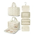 thumbnail image 1 of Neceser BAGSMART Travel con organizador de joyas, color beige, 1 of 7