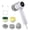 White, variant on Smyeviva Electric Spin Scrubber Cordless Power Scrubber with 5 Replaceable Brush Heads LCD Shower Cleaning Brush for Bathroom Car White