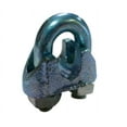 thumbnail image 2 of (20 Pack) Malleable Wire Rope Clips 3/8", Wire Rope Turn Back 9.50", 2 of 3