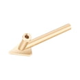 thumbnail image 1 of Soldador de plástico, punta de soldador, reparación de parachoques de coche automotriz, Triangular de cobre Estilo C, 1 of 8