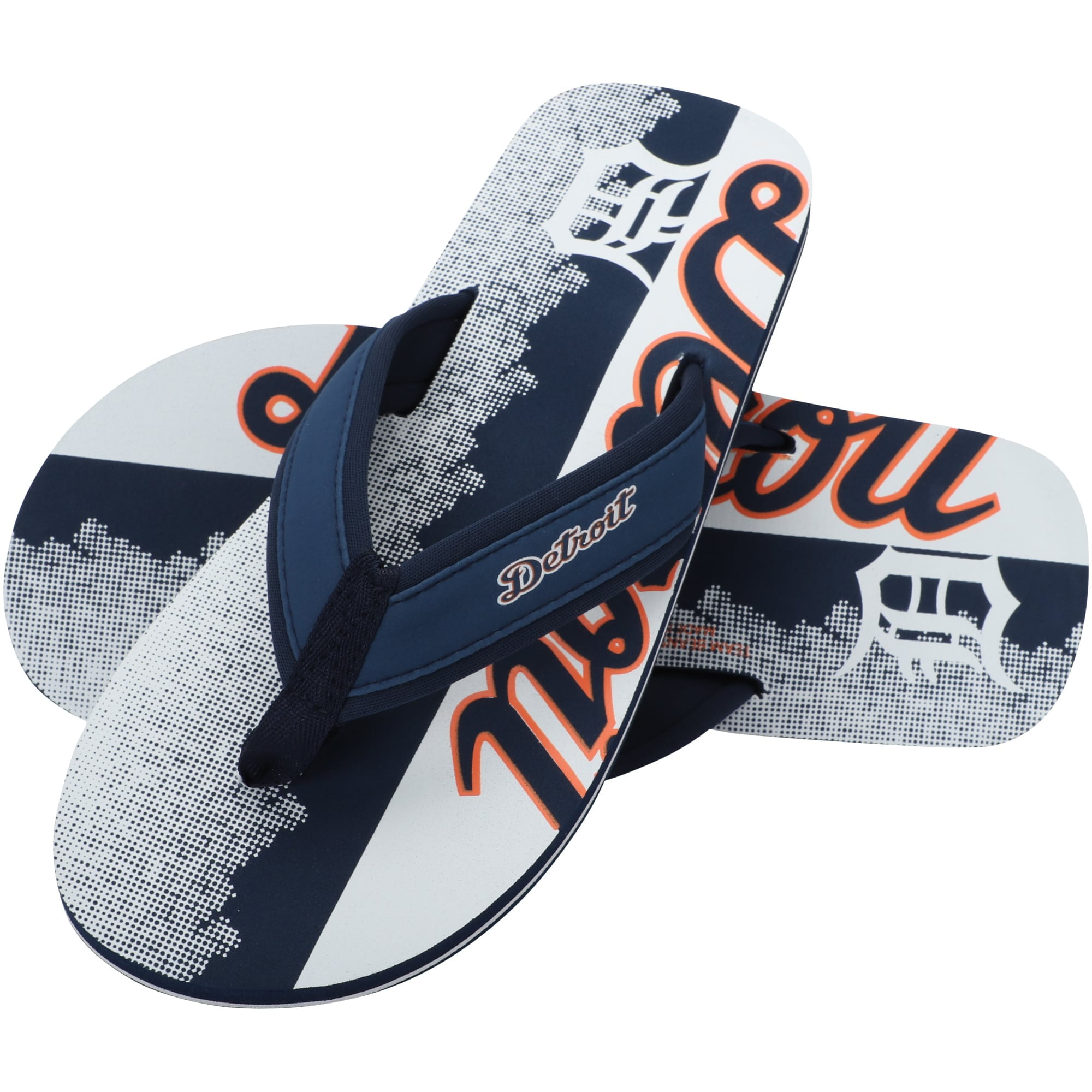 detroit tigers flip flops