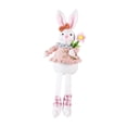 thumbnail image 2 of Conejito de Pascua de peluche, juguete de peluche, cómodo animal de peluche decorativo para el hogar Ropa rosa, 2 of 9