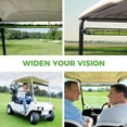 thumbnail image 6 of 10L0L Golf Cart 5 Panel Mirror, Panoramic Rear View Mirror for Golf Cart EZGO Club Car Yamaha Car SUV Van Truck, 6 of 8