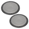 thumbnail image 4 of 2Pack Car Subwoofer Cover Speaker Mesh Black Plastic for Protection Use, 4 of 6