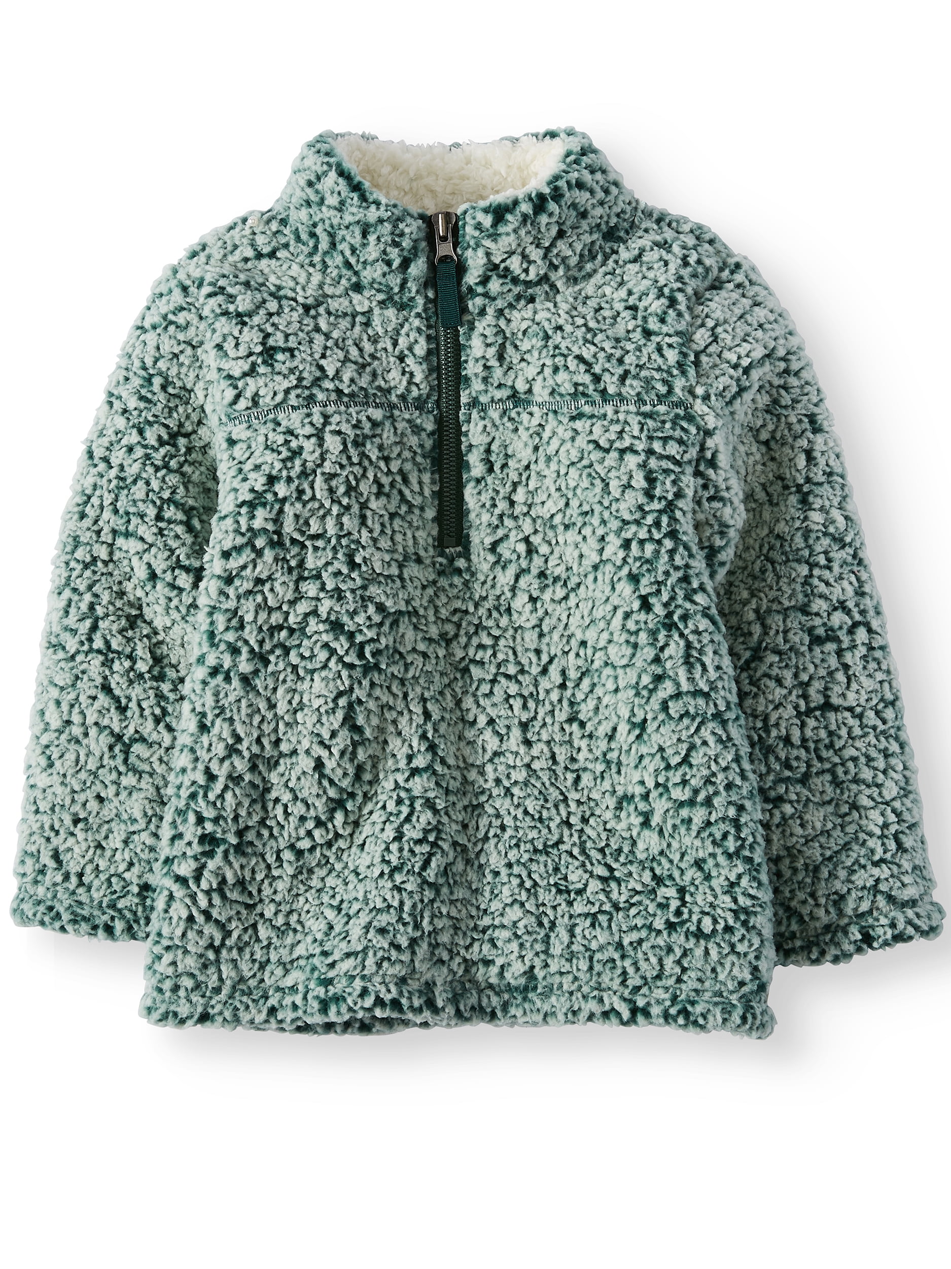 super soft sherpa pullover