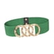thumbnail image 5 of Cinturones de vestir para mujer, corsés, estilo vintage, moda casual, elástico elegante Verde, 5 of 9