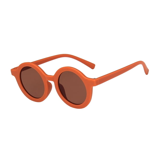Qarigey Gafas de sol ópticas redondas Gafas de bebé Adorable Protección Accesorios de ropa para protección de ojos Naranja Rojo Type3 NO3 Qarigey AP010496-09