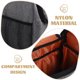 thumbnail image 3 of AURARMLET Portable Grey Nylon Bartender Bag with Padded Compartments for Wine Bottles Bar Tool Storage, 3 of 6