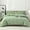 Sage Green (No Comforter), variant on Duvet Cover King,100% Egyptian Cotton Duvet Cover Set,1600 Thread Count Feel Super Soft Comfortable Chic Lightweight 3 PCs Home Bedding Set (Light Blue,104''x90'')