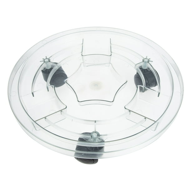 Plant Pot Tray Wheels Stand Flower Planter Caddy Rolling Trolley Rack