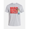 thumbnail image 5 of The Simpsons, Men's & Big Men's Father's Day Graphic Tee, Mad Dad, Sizes XS-5XL, 5 of 5