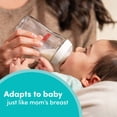 thumbnail image 5 of NUK Perfect Match Glass Anti-Colic Baby Bottle, Slow Flow, 0+ Months, 4 oz, 2 Pack, 5 of 9