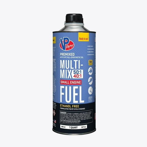Fuels 6815 SEF Multi-Mix 40:1/50:1 Premixed Gas Oil 2-Cycle Small Engine Fuel, Ready to Use, 6818 Case of 8 (32 oz)