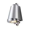 thumbnail image 3 of Aplique de pared moderno Yinane para exteriores aluminio luz cálida LED, 3 of 8