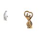thumbnail image 1 of Escultura de pingüino, figura de pareja, estatua de animal, adorno de mesa elaborado en resina y cerámica con un estilo novedoso, ideal como regalo de, 1 of 8