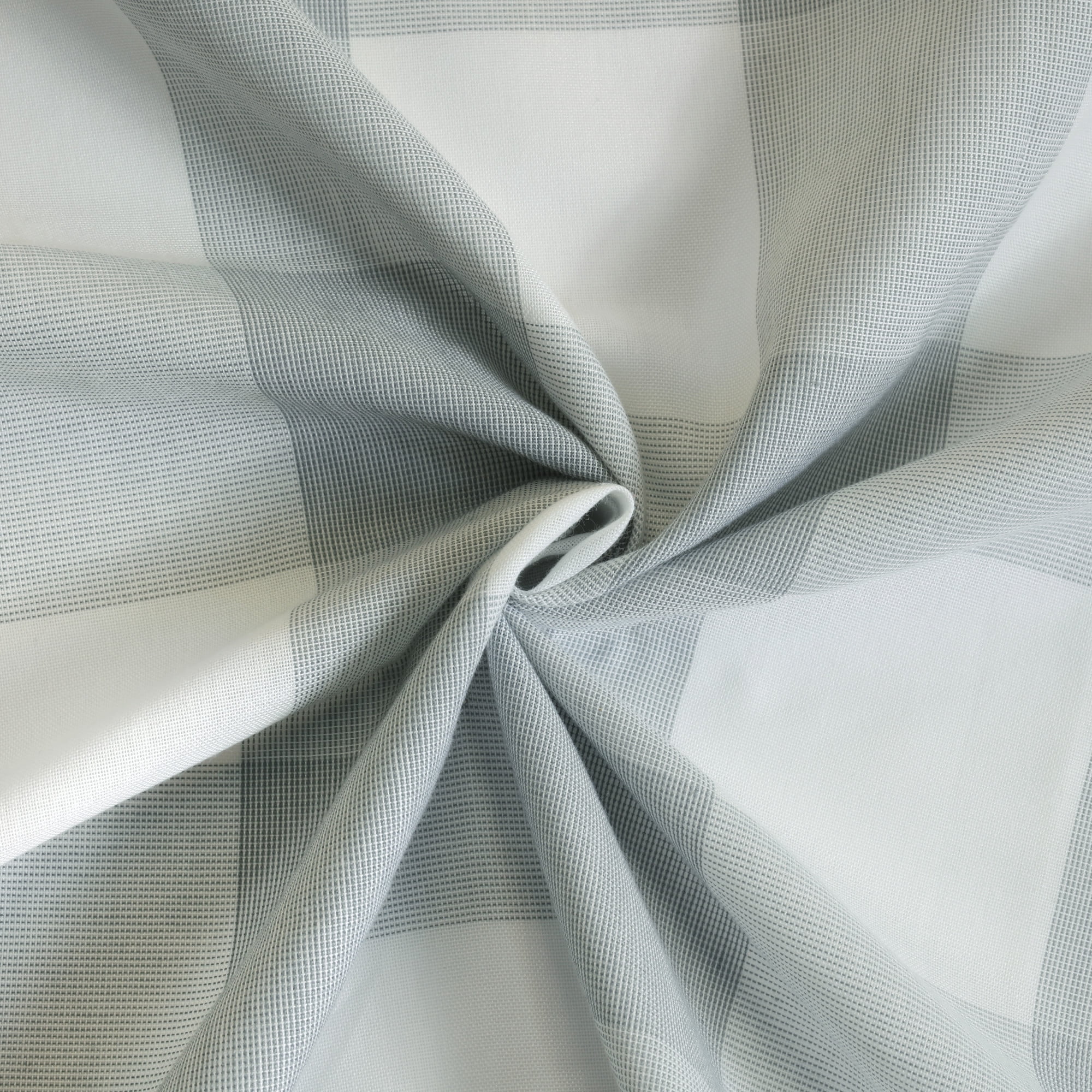 Loft Living Gianna Light Filtering Grommet Indoor Curtain 52 x 63 in Grey