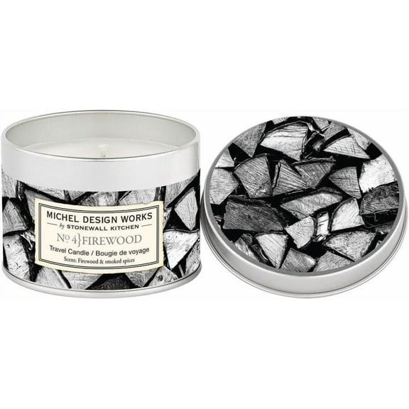 Michel Design Works Travel Candle, Firewood (849430)