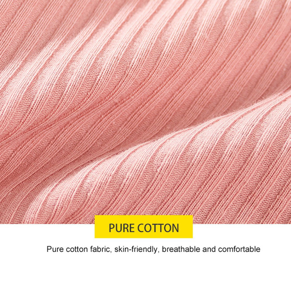 Spdoo Women's Modern Cotton Lightly Lined Triangle Unlined Bra Bralette,Pink  S 