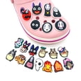 thumbnail image 4 of Nuevo 20 unids/set de dijes de zapatos de Spirited away para Croc DIY, accesorios de decoración de zapatos, decoraciones, sandalias, regalos para niñas y niños, 4 of 5