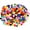 Multicolor, variant on Duslogis 500 Pcs Small Pom Poms for Crafts - Craft Pompoms Balls,Assorted Bright Color Bulk Arts and Making Hobby Supplies,Holiday Party,Christmas Decor,0.59 Inch