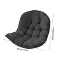 thumbnail image 3 of chaungfeng Hammock Swing Chair Cushion, Soft Hanging Egg Chair Back Cushions Pads Cushion Pillow, for Indoor and Outdoor Garden Offices,Detachable And Washable 31.5"x39.4", 3 of 4