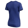 thumbnail image 4 of Women's Royal St. Louis Blues Splatter Logo V-Neck T-Shirt, 4 of 4