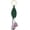 Purple, variant on PU Leather Tulip Flower Keychain, Bohemian Style Portable Floral Key Ring Accessory for Women Teens,Gifts for Valentine's Day, Mother's Day, and anniversaries (Purple)