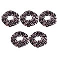 thumbnail image 1 of Sonducket Paquete de 5 gomas para el pelo para mujer, elásticas, a la moda, para vacaciones, trabajo, oficina, coletero, decoración, diadema para mujer Accesorio para el cabello Tipo 1 Sonducket AP012953-01, 1 of 6