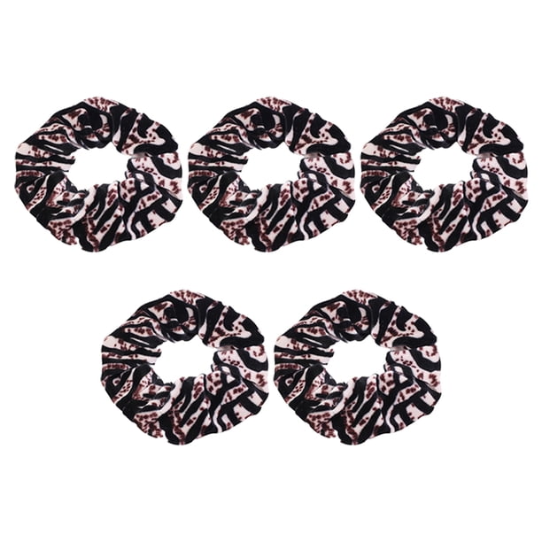 Sonducket 5 piezas de gomas para el pelo para mujer, moda, viaje, vacaciones, playa, trabajo, escuela, coleta elástica, diadema para mujer Accesorio para el cabello Tipo 1 Sonducket AP012953-01