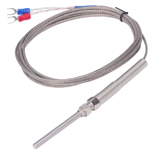 Termopar, Termopares De Temperatura 2m Longitud Total Alta Precisión 0-400 Grados Celsius Para Medir ANGGREK Thermocouple Sensor