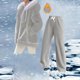 thumbnail image 1 of HongQid Womens 2 Piece Sweatsuit Set Sherpa Winter Coats Fleece Zip Up Jackets Warm Plush Hooded Plus Size Winter Coats Oversized Fuzzy Jackets with Pants, 1 of 9
