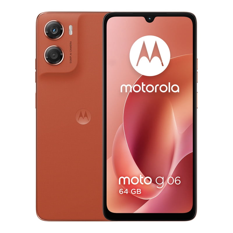 Smartphone Moto G06 64gb Naranja Telcel