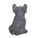 thumbnail image 5 of Figura Hi-Line Gift con forma de cachorro de bulldog francés, color azul, gris, 5 of 8