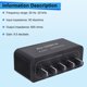 thumbnail image 5 of Distribuidor de Audio 5 Canales Mezclador EstéReo 1 Entrada Salidas Divisor para Amplificador Potencia Activo, 5 of 5