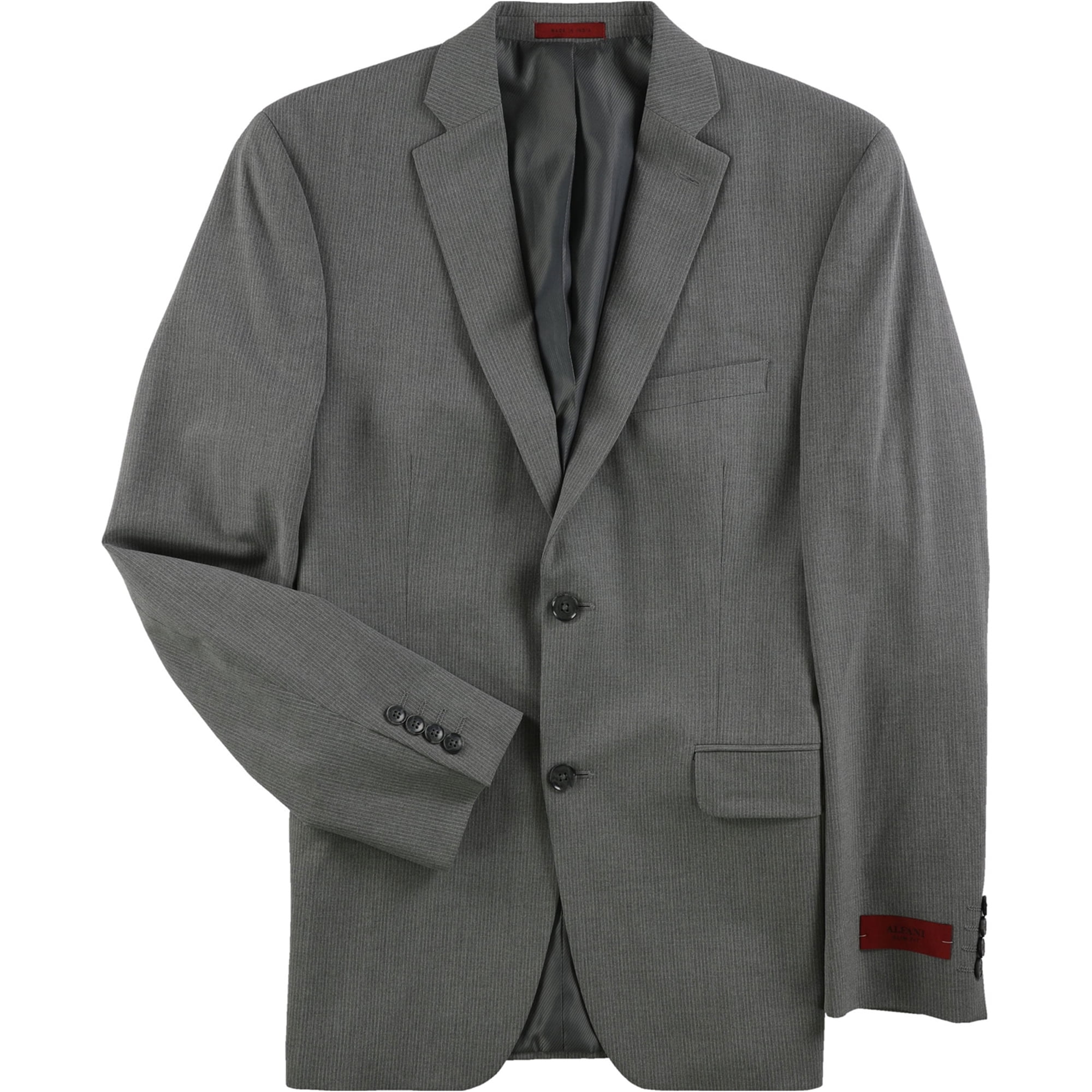 Alfani Mens Mini-Pinstripe Two Button 
