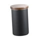 thumbnail image 4 of Recipiente para alimentos, tarro para alimentos, tarro de acero inoxidable para almacenamiento de cocina, tarro hermético para cocina negro l, 4 of 9