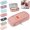 G, variant on 9.06 Inch Large Capacity Pencil Case with Multiple Compartments, Aesthetic Pen Pouch with Sturdy Zipper, Portable Stationery Bag for School College Office Travel, Multi‑Purpose Cosmetic Makeup Pouch