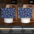 thumbnail image 3 of Cauagu Anchors and Nautical for Rectangle Acrylic Night Light - Acrylic Modern Bedside Light with LED Light Lamp Base - Decorative Night Lamp for Restaurant Bar Cafe Shop, 3 of 9