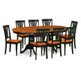 thumbnail image 3 of East West Furniture Plainville 9 Piece Lath Back Dining Table Set, 3 of 7