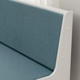 thumbnail image 5 of Linon Natasha Traditional Wood Corner Nook Dining Set in Blue, 5 of 10